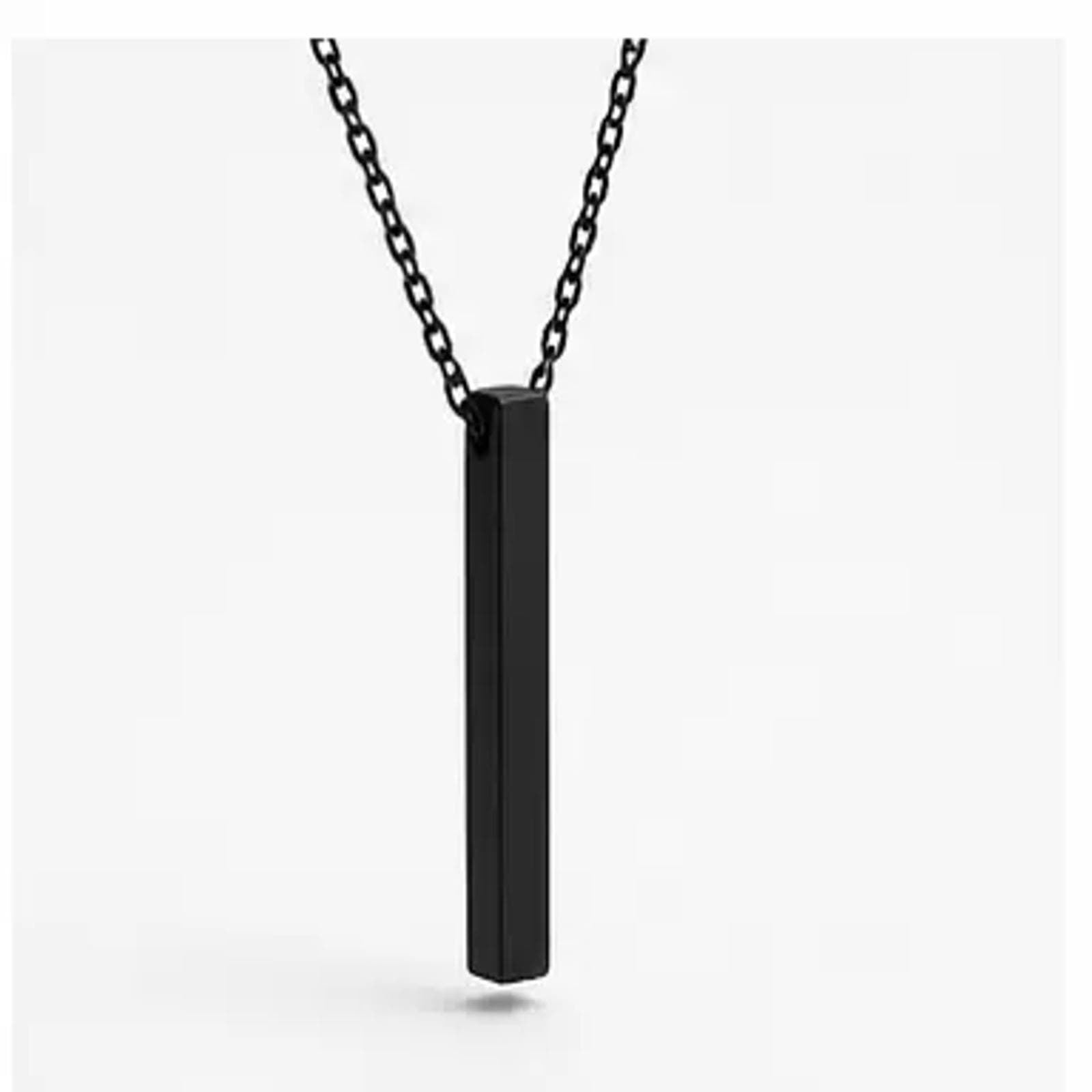Bar pendant black